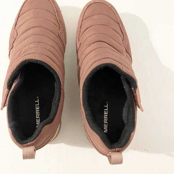 Merrell Women’s Alpine Moc Strap Polar Insulated Sneaker Size 10 Gorpcore Mauve - Picture 11 of 12